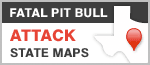Top fatal pit bull attack state maps