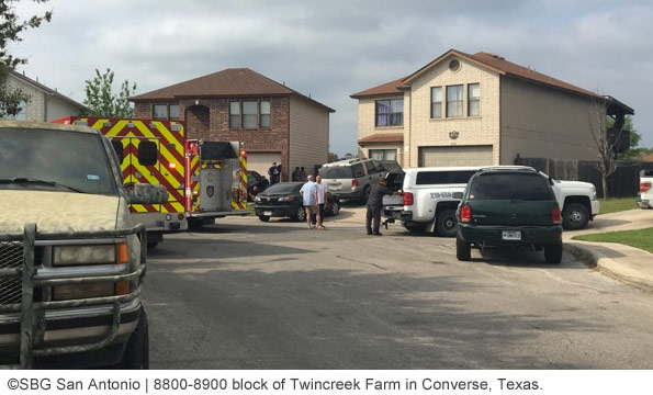 location of fatal dog attack in Converse bexar county