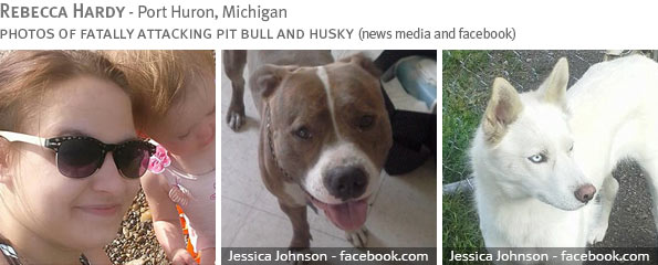 Fatal pit bull attack - Rebecca Hardy