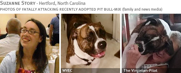 Fatal pit bull-mix attack - Suzanne Story