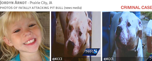 Fatal pit bull attack - Jordyn Arndt photo