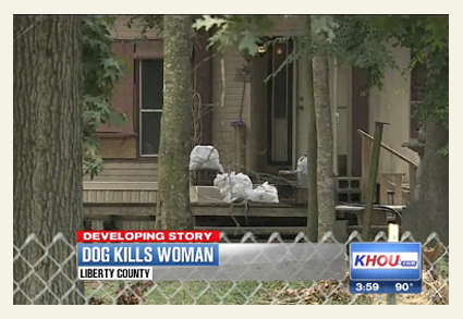 Liberty County woman mauled to death by dog