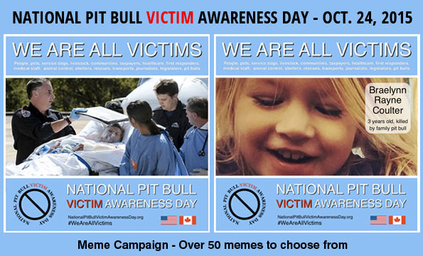 Meme campaign, National Pit Bull Victim Awareness Day