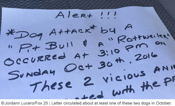 warning letter circulated before fatal dog attack oklahoma city